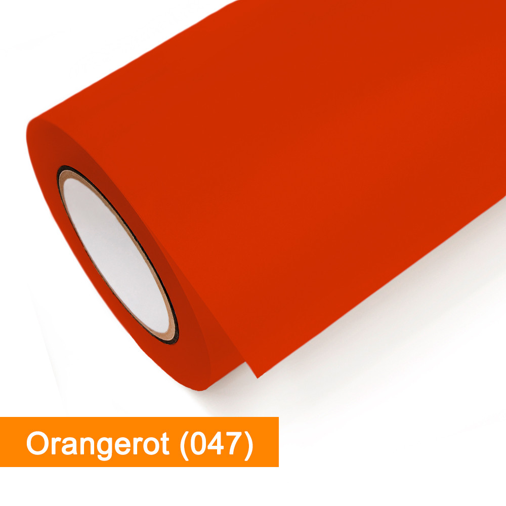 Plotterfolie Oracal - 651-047 Orangerot - günstig bei SalierShop.de