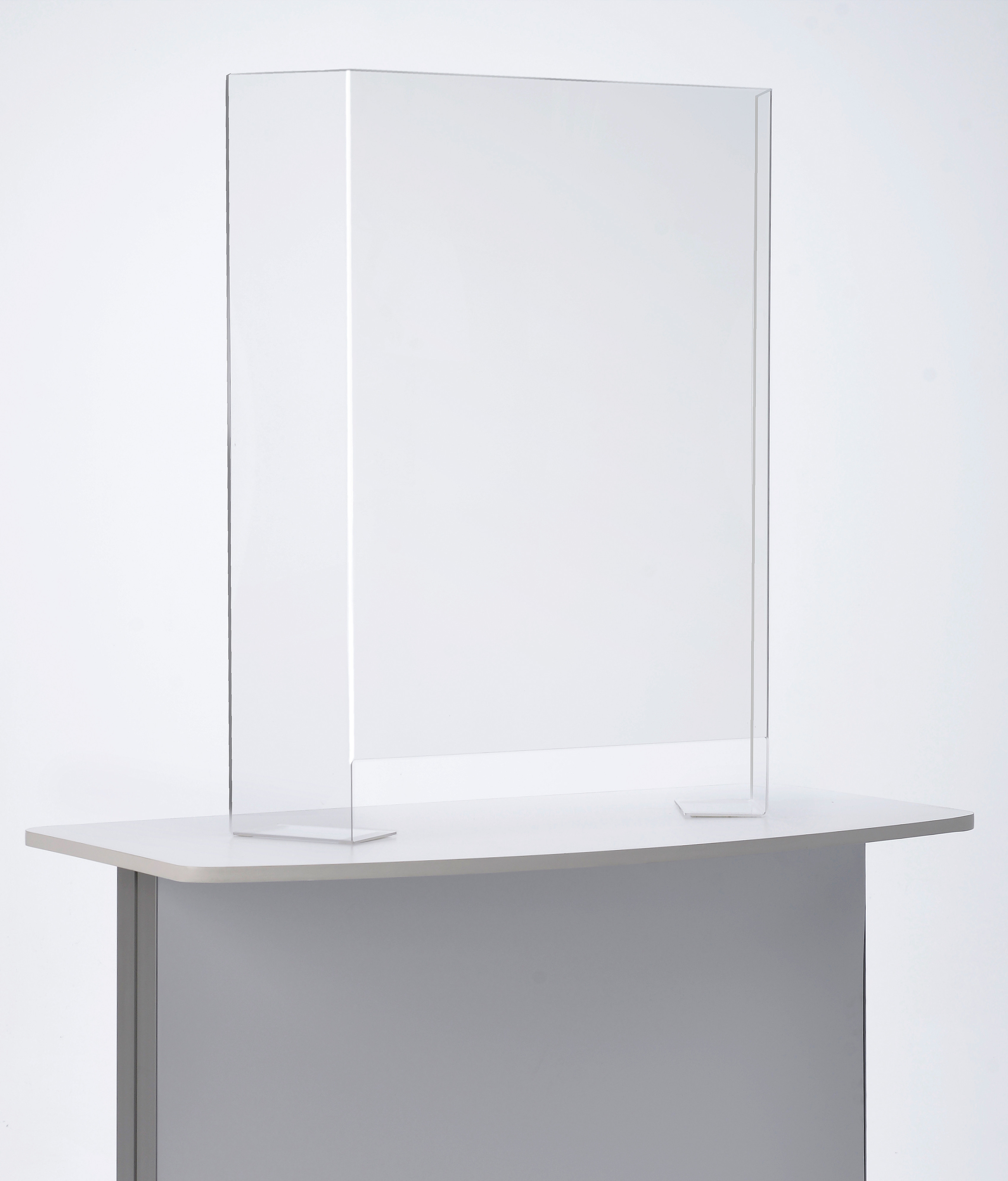 Desktop Hygienewand, Acryl, 740 x 900 x 170 mm (BxHxT)