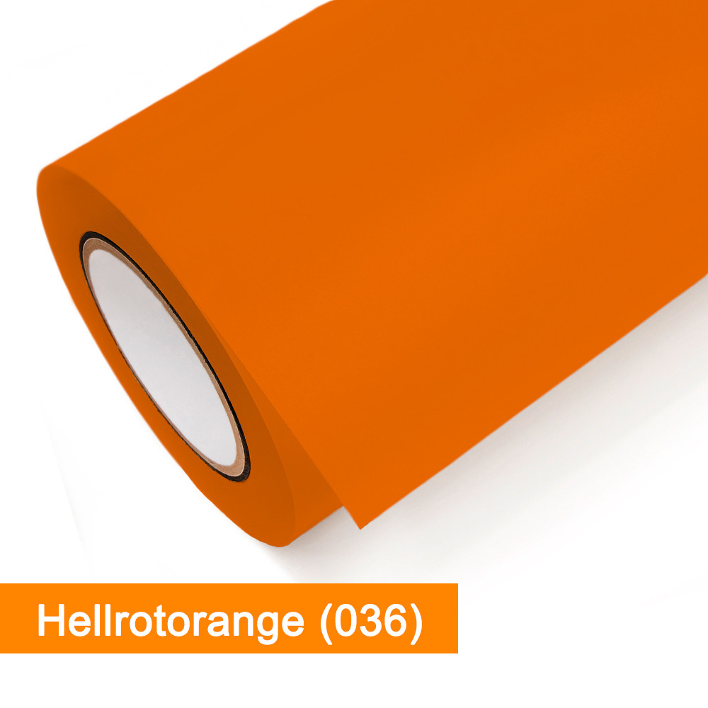 Plotterfolie Oracal - 631-036 Hellrotorange - günstig bei SalierShop.de
