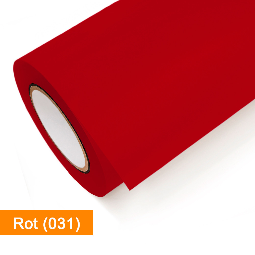 Plotterfolie Oracal - 651-031 Rot - günstig bei SalierShop.de