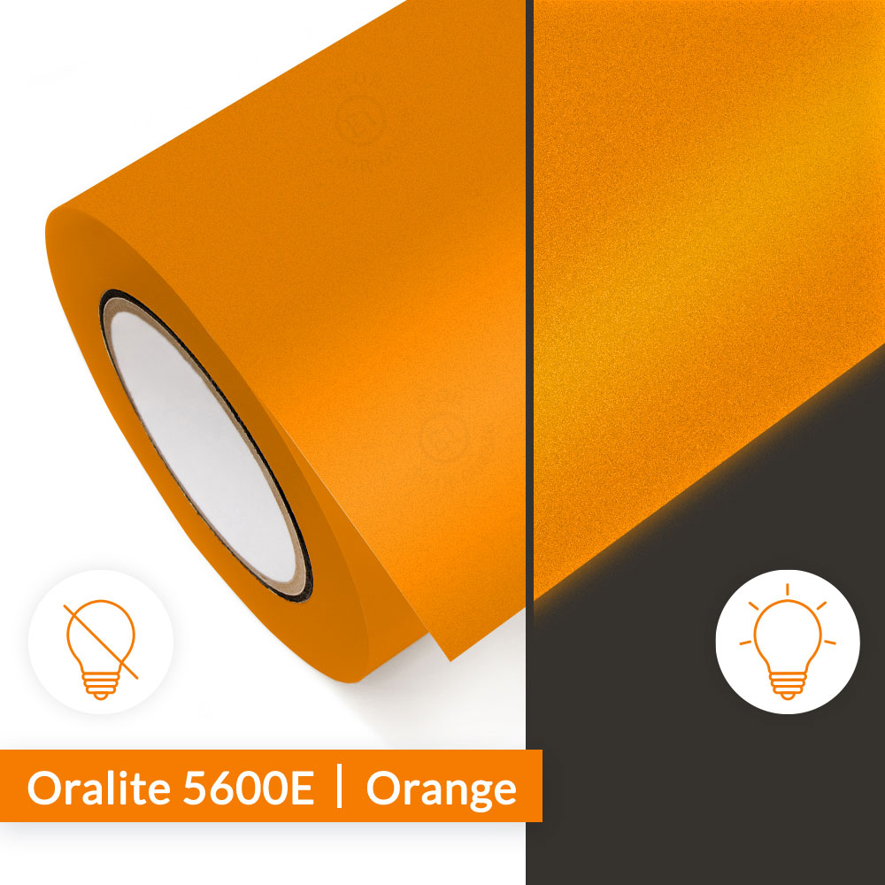 Reflexfolie Orafol Oralite 5600E Orange - SalierShop.de