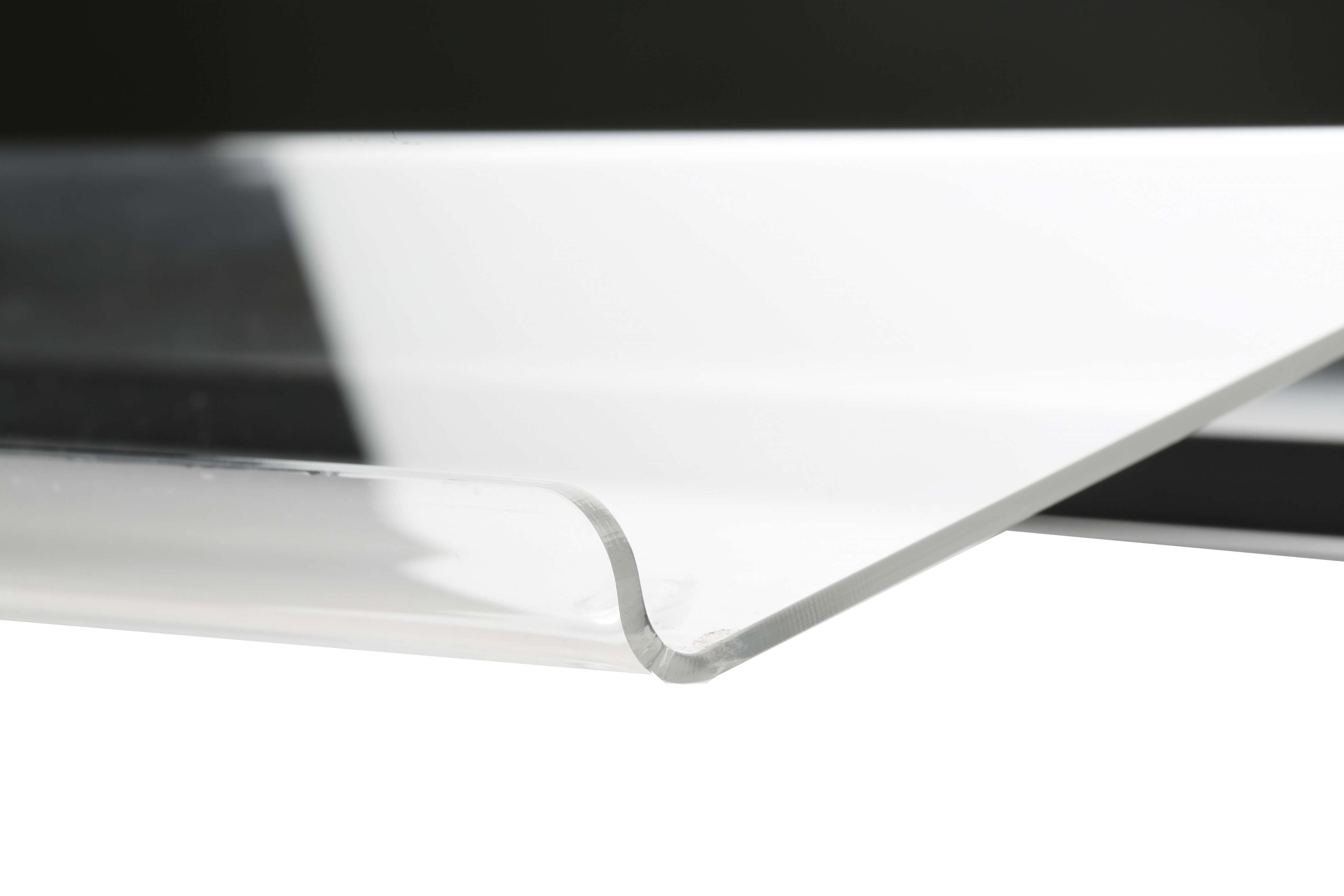 Tastaturablage aus Acrylglas Tastaturablage aus Acrylglas