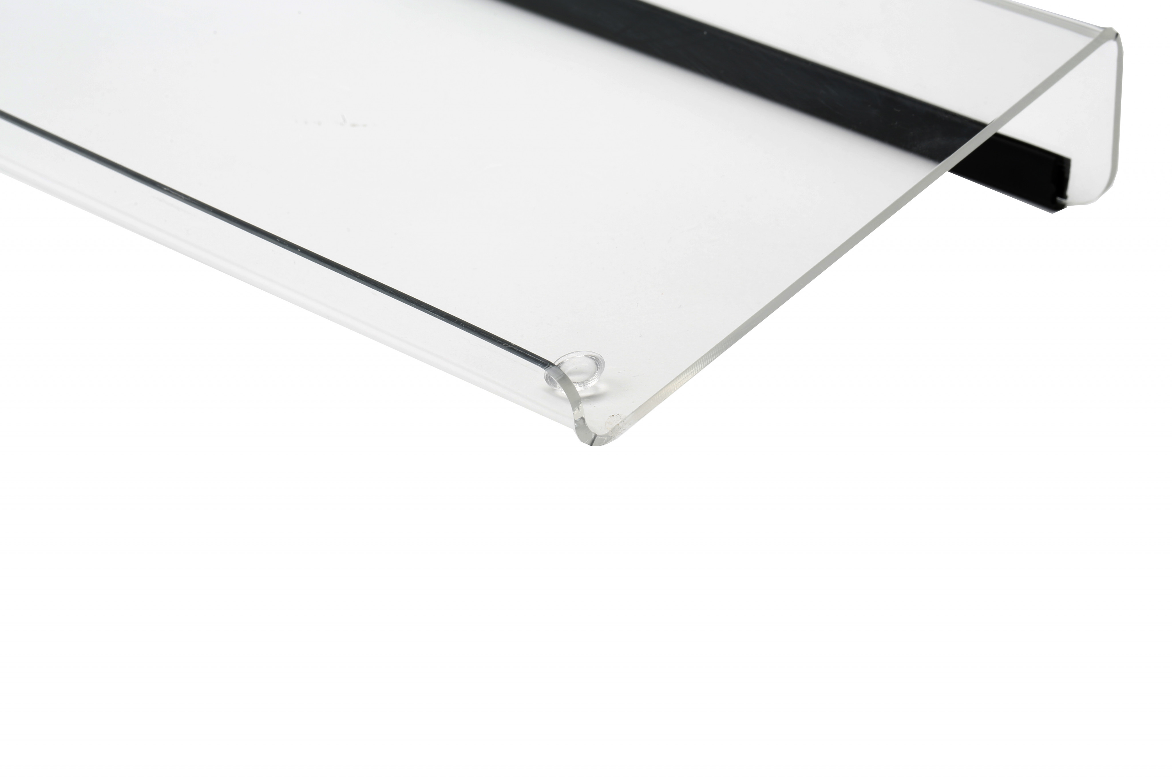 Tastaturablage aus Acrylglas Tastaturablage aus Acrylglas