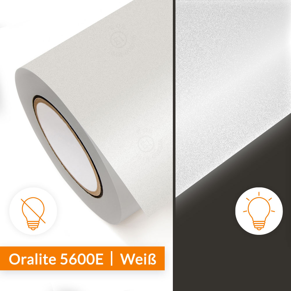 Reflexfolie Orafol Oralite 5600E Weiß - SalierShop.de