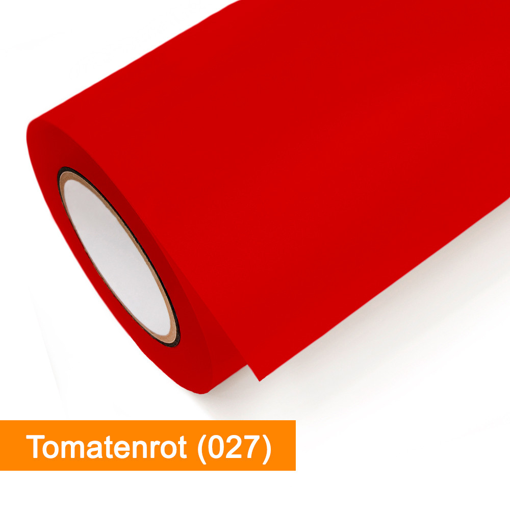 Plotterfolie Oracal - 751C-027 Tomatenrot - günstig bei SalierShop.de